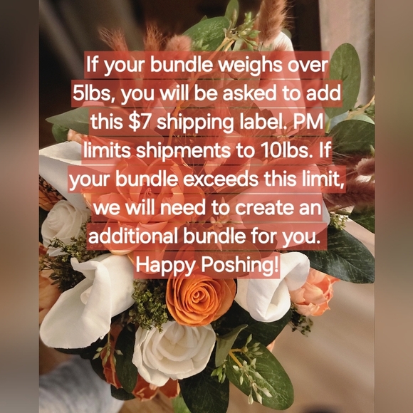 Overweight Shipping Label - Picture 1 of 1